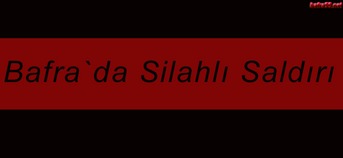 Bafra`da silahlı saldırı : 1 Yaralı