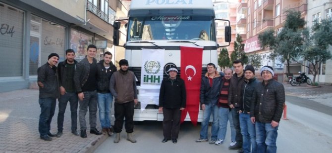 Bafra İHH Türkmenleri unutmadı