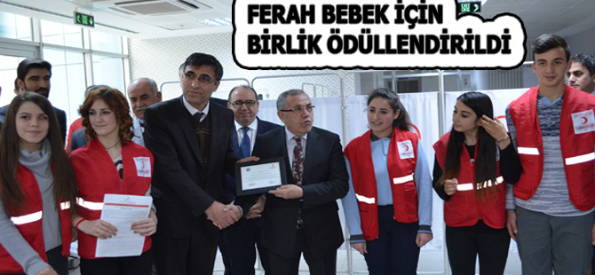 Ferah bebek için teşekkür