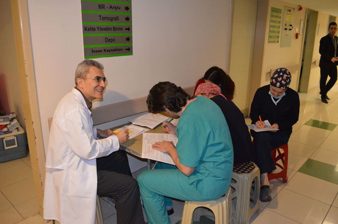 Ferah bebek için Özel Medi Bafra Hastanesi seferber oldu