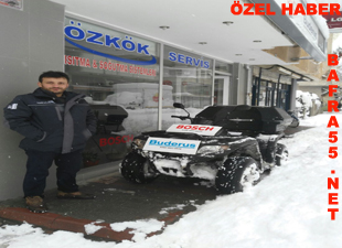 Özkök Servis kardan etkilenmedi