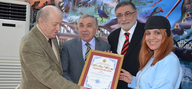 Kazak Validen Bafra Kaymakamına teşekkür