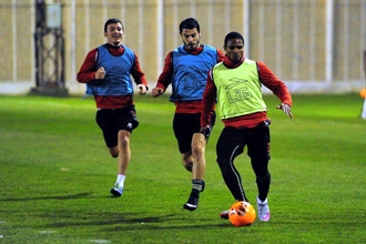 Samsunspor basına kapalı çalıştı