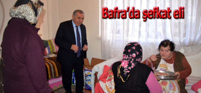 Bafra’da Yaşlılarımıza Şefkat Eli Projesi