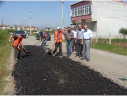 KAYMAKAM KATIRCI, KÖY YOLLARINDAKİ ÇALIŞMALARI İNCELEDİ