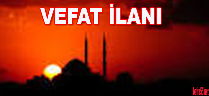 Vefat İlanı