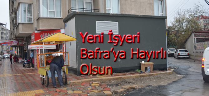Bafra'nın göbeğine konulan trafo tepki çekti