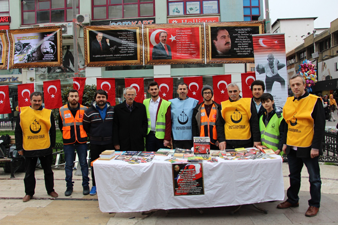 ALPERENLER, ÇANAKKALE ŞEHİTLERİ VE YAZICIOĞLU'NU ANDI