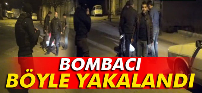 Bombacı yakalandı