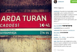 Arda Turan caddesi