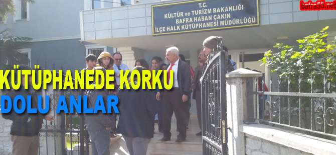 Bıçaklı saldırganlar kütüphanede dehşet saçtı