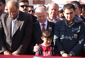 Nevşehir şehidini 10 bin kişi uğurladı