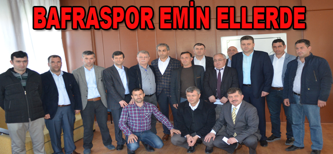 1930 Bafraspor emin ellerde