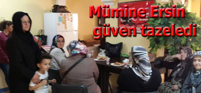 MÜMİNE ERSİN GÜVEN TAZELEDİ