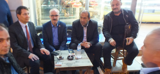 MHP İlçe Başkanı Av. Hüseyin Acar istişare sohbetinde