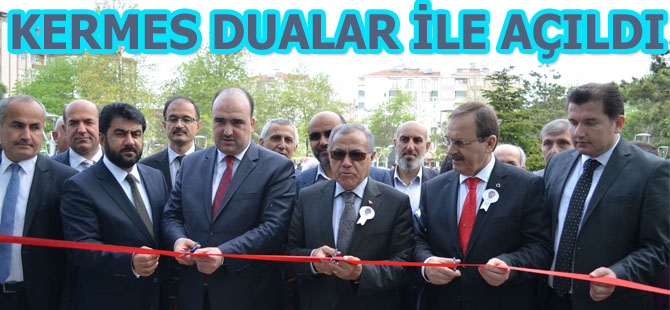 Kermes Dualar Eşliğinde Açıldı