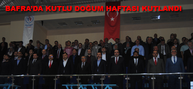 Bafra’da Kutlu Doğum Haftası kutlandı