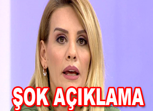 Esra Erol`dan şok açıklama