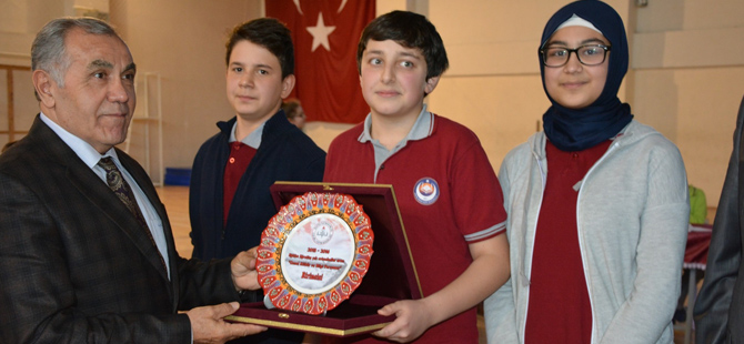 Bafra okullar arası bilgi yarışması  şampiyonu İmam Hatip oldu