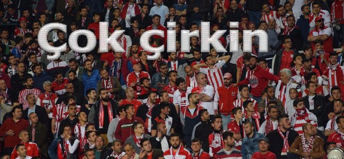 Samsunspor taraftarına yakışmadı