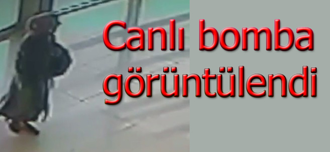 Canlı bombanın görüntüleri yayınlandı