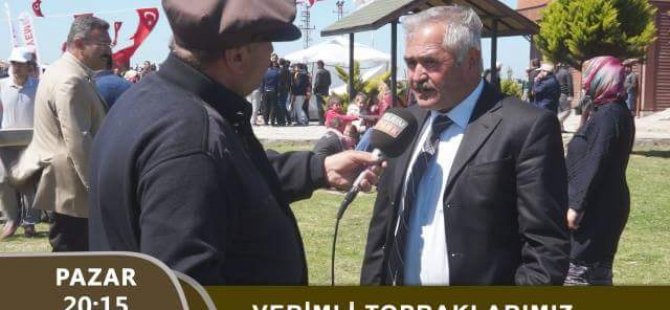 Verimli topraklarımız bu akşam Tarım Türk tv'de
