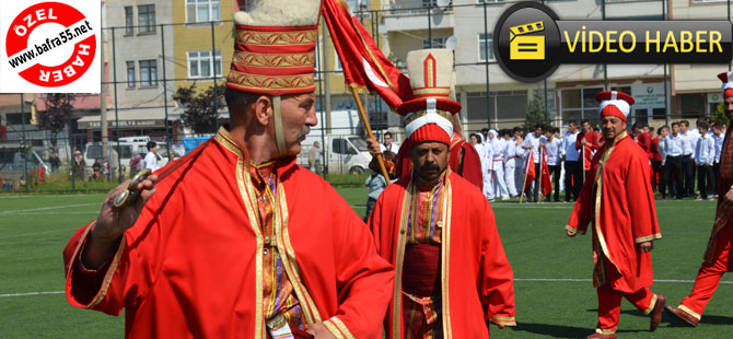 Bafra'da 19 Mayıs gösterilerine Mehter damgası