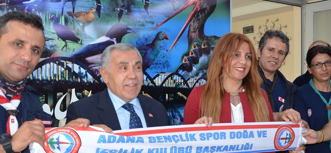 Adana Gençlik Spor Doğa ve İzcilik Kulübünden Bafra Kaymakamlığına Ziyaret