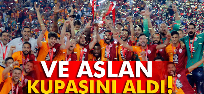 Galatasaray kupasını aldı