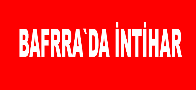Bafra'da intihar eden şahıs son anda kurtuldu