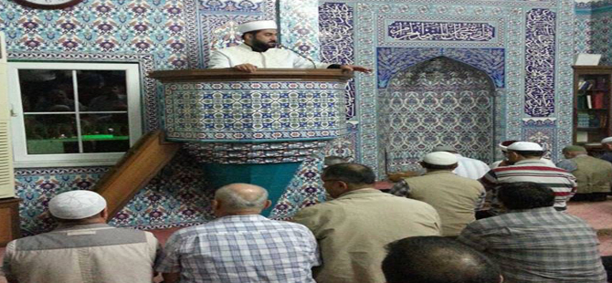 Bafra`da ilk teravih