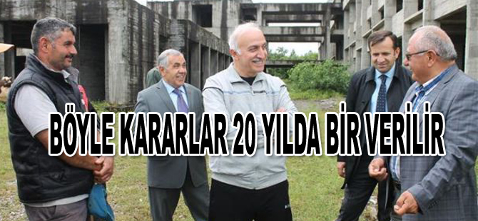 20 yıl sonra ilk karar