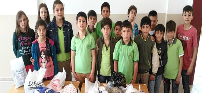 ''Komşun açken,tok yatma''