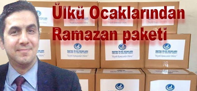 Ülkü Ocaklarından Ramazan paketi