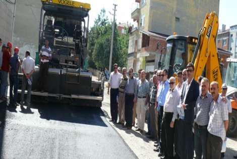 Bafra’da Asfaltlama Seferberliği Başladı