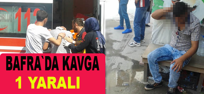 Kavga da bir kişi yaralandı