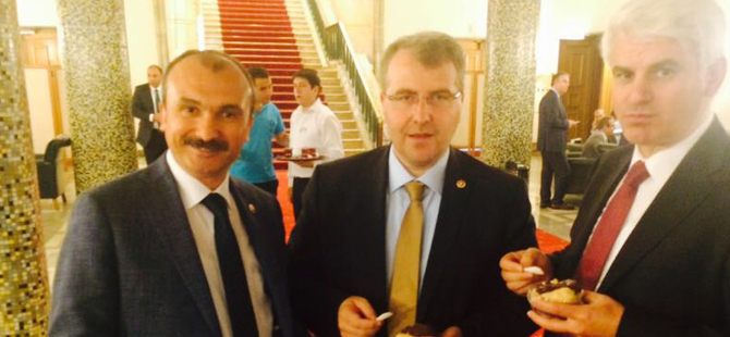 Kırcalı'dan Meclise Bafra dondurması