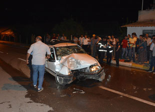 Erbaa`da kaza 3 yaralı