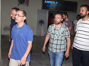 Samsun'da gözaltındaki 36 hakim ve savcı adliyeye sevk edildi