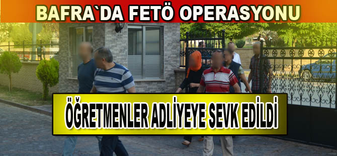 Öğretmenler adliyede