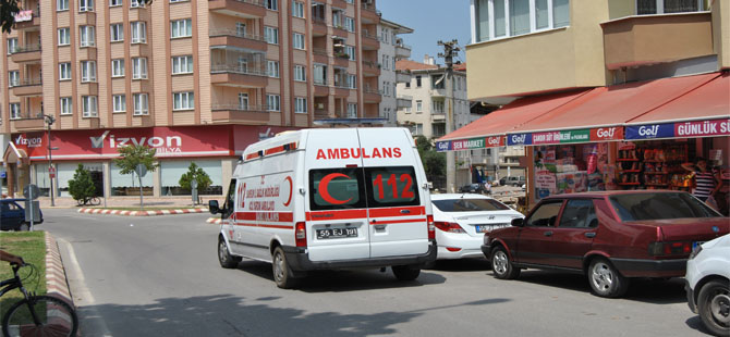 Sönmezler Fırını Önünde Kaza