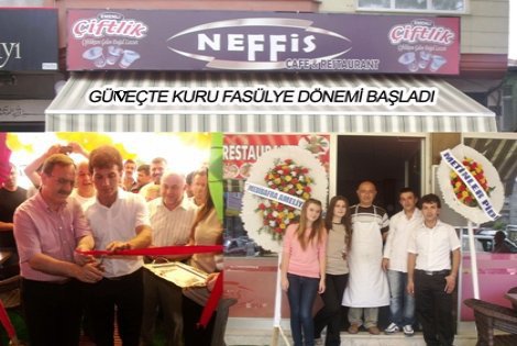 NEFFİS CAFE VE RESTAURANT AÇILDI