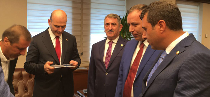 Köktaş'dan içişleri bakanına hayırlı olsun ziyareti