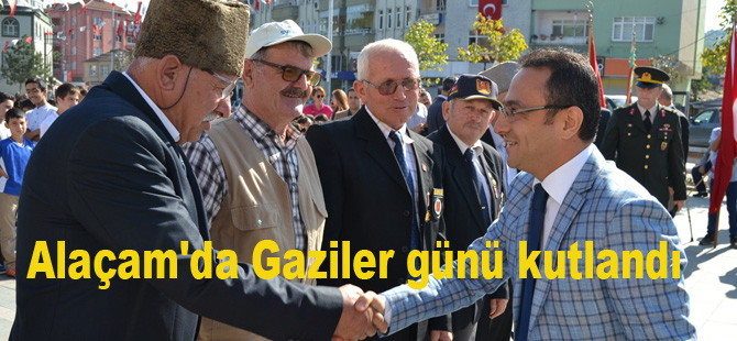 Alaçam'da Gaziler günü kutlandı