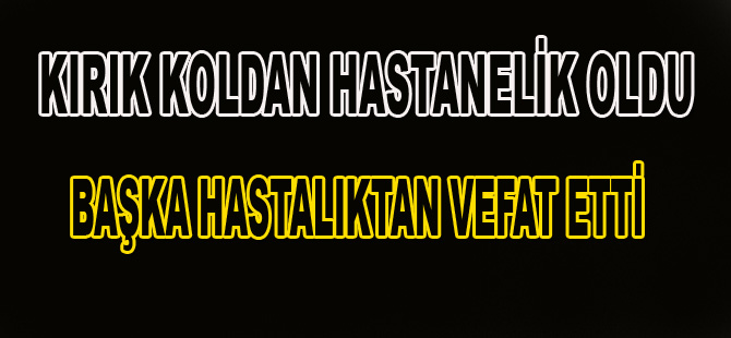 Yaşlı kadın kurtarılamadı