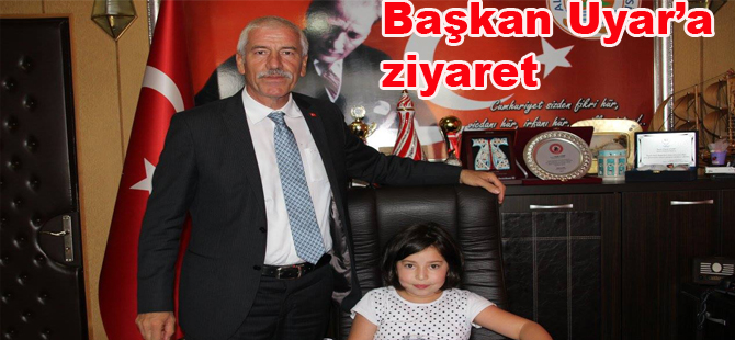 Karayolları Kolin Fatih Ortaokulu Özel Eğitim Sınıfından Başkan UYAR’a Ziyaret