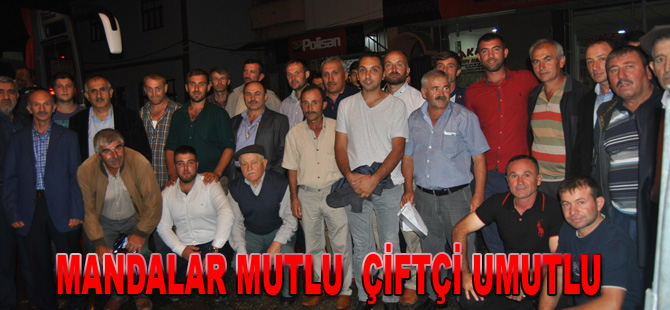 MANDALAR MUTLU  ÇİFTÇİ UMUTLU