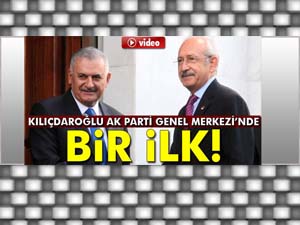 Kılıçdaroğlu ilk kez AK Parti Genel Merkezi’nde