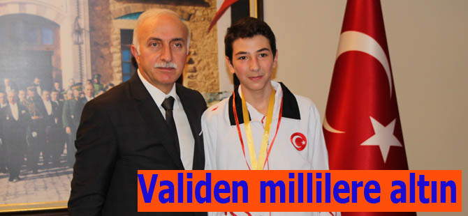 Vali Şahin Ödüllendirdi