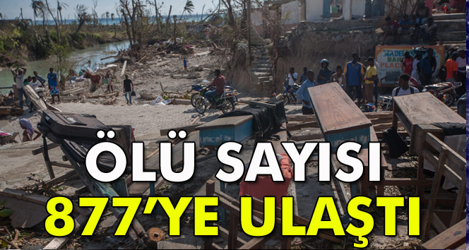 Ölü sayısı 877’ye ulaştı